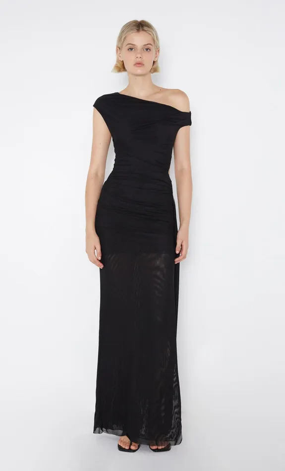 Bec Bridge Maxi Dresses Women VICTORIA ASYM DRESS 8211 BLACK