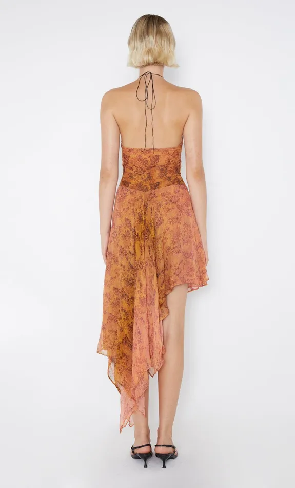 Bec Bridge Midi Dresses Women FLEUR DE LIS HALTER DRESS 8211 FLEUR Bec Bridge Midi Dresses Women FLEUR DE LIS HALTER DRESS 8211 FLEUR