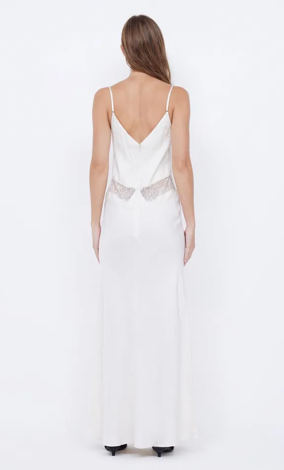 Bec Bridge Prom Dresses Women CELINE TIE MAXI DRESS 8211 CREAMCREAM