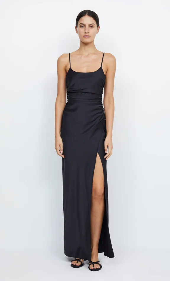 Bec Bridge Prom Dresses Women ETERNITY SCOOP MAXI DRESS 8211 BLACK