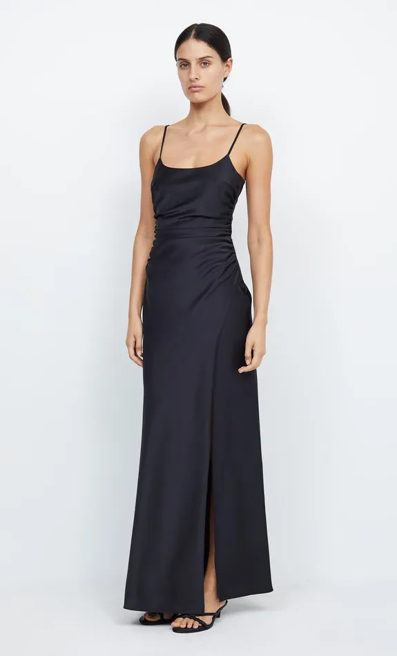 Bec Bridge Prom Dresses Women ETERNITY SCOOP MAXI DRESS 8211 BLACK