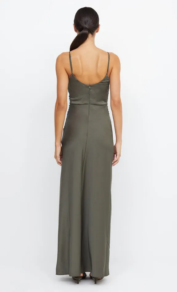 Bec Bridge Prom Dresses Women ETERNITY SCOOP MAXI DRESS 8211 DARK WILLOW