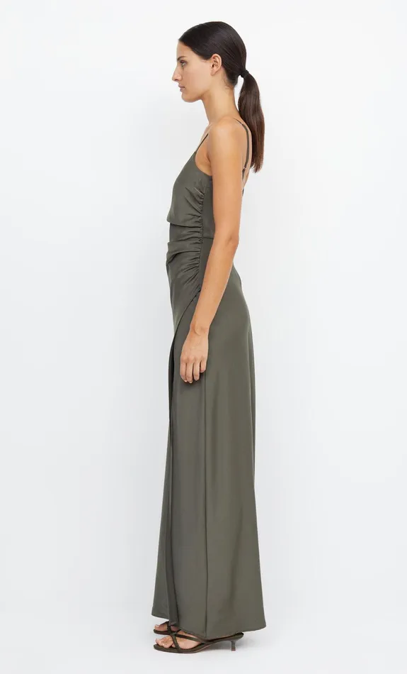 Bec Bridge Prom Dresses Women ETERNITY SCOOP MAXI DRESS 8211 DARK WILLOW