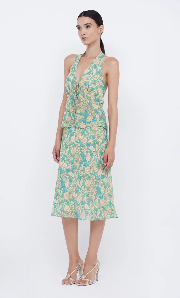 Bec Bridge Skirts Women OASIS BIAS MIDI SKIRT 8211 UNDER THE SEA
