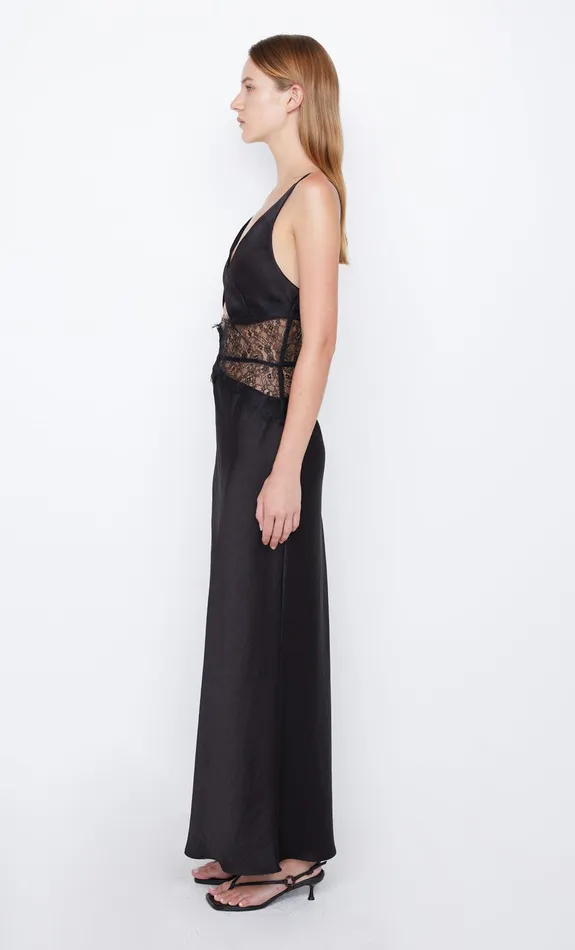 Bec Bridge Wedding Guest Women CAMILLE MAXI DRESS 8211 BLACKBLACK