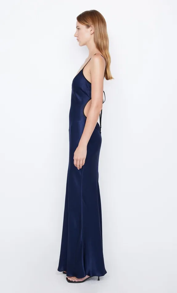 Bec Bridge Wedding Guest Women CEDAR CITY MAXI DRESS 8211 INKBLACK