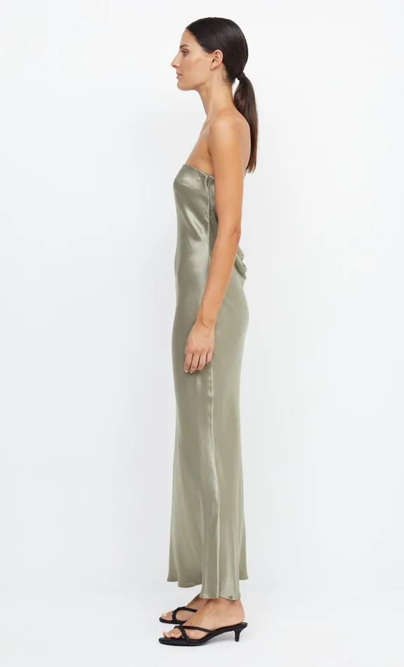Bec Bridge Wedding Guest Women MOON DANCE STRAPLESS DRESS 8211 SAGE