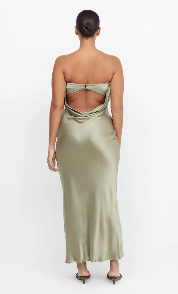 Bec Bridge Wedding Guest Women MOON DANCE STRAPLESS DRESS 8211 SAGE