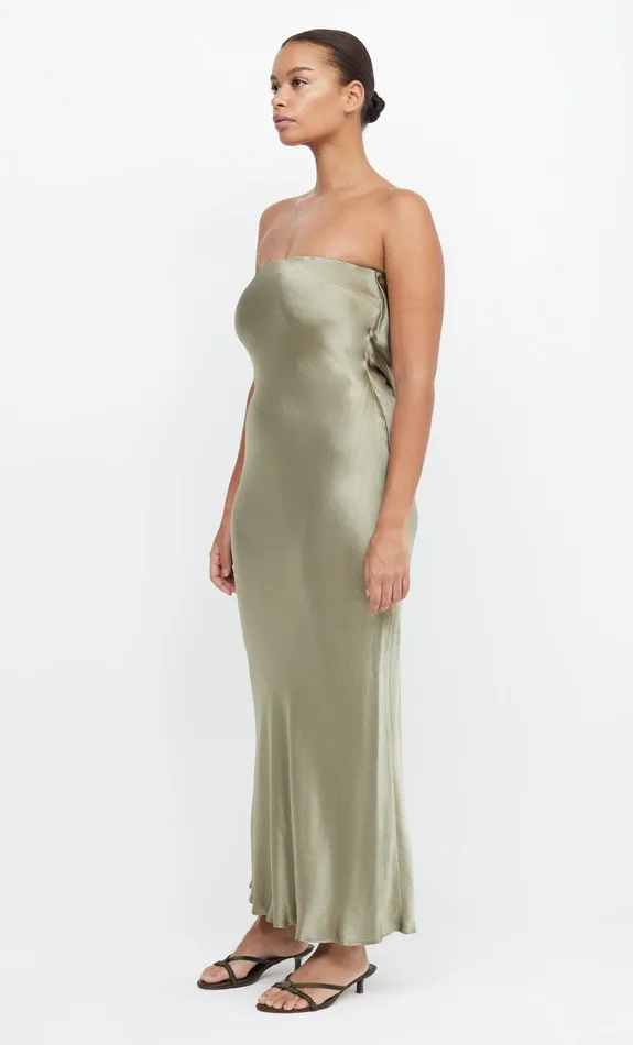 Bec Bridge Wedding Guest Women MOON DANCE STRAPLESS DRESS 8211 SAGE
