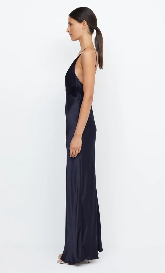 Bec Bridge Wedding Guest Women MOON DANCE V MAXI DRESS 8211 INK