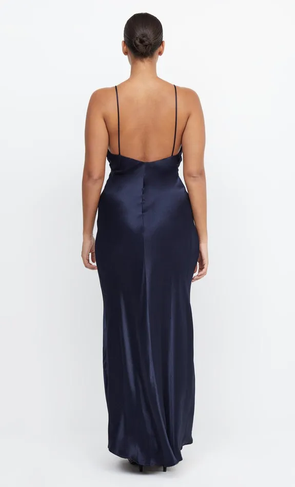 Bec Bridge Wedding Guest Women MOON DANCE V MAXI DRESS 8211 INK