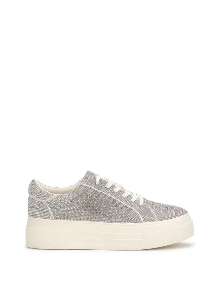 Bestsellers Shoes Jessica Simpson Caitrona Casual Sneaker In Silver