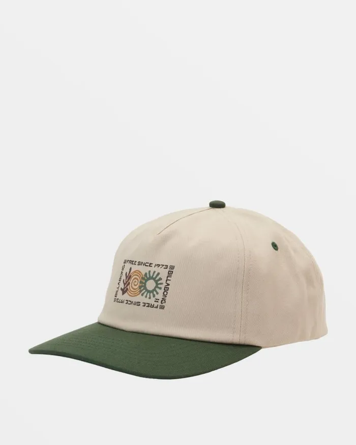 Billabong Beanies and Hats Breakdown Snapback Hat Forest Green 8211 Men
