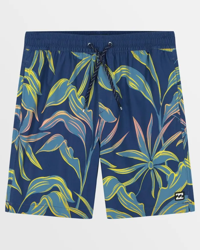 Billabong Boys039 Bottoms Boys Sundays Layback 65034 Boardshorts Washed Blue 8211 Men