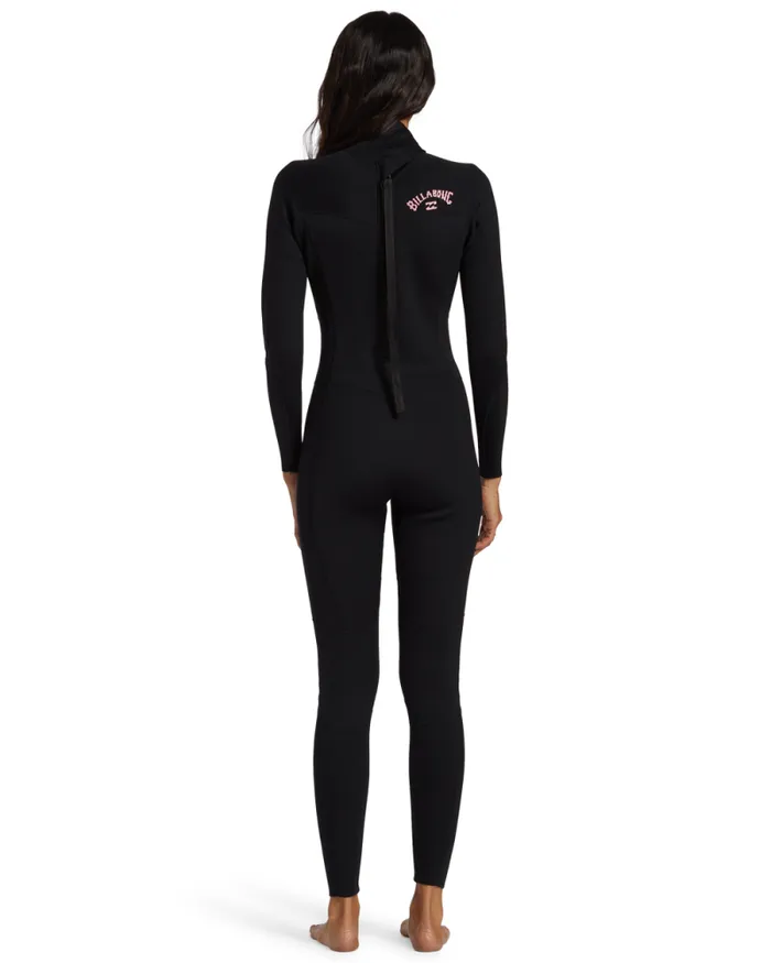 Billabong Fullsuits 32mm Foil Back Zip Wetsuit Black 8211 Women Billabong Fullsuits 32mm Foil Back Zip Wetsuit Black 8211 Women