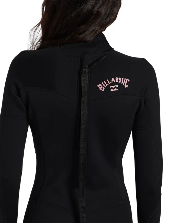Billabong Fullsuits 32mm Foil Back Zip Wetsuit Black 8211 Women Billabong Fullsuits 32mm Foil Back Zip Wetsuit Black 8211 Women