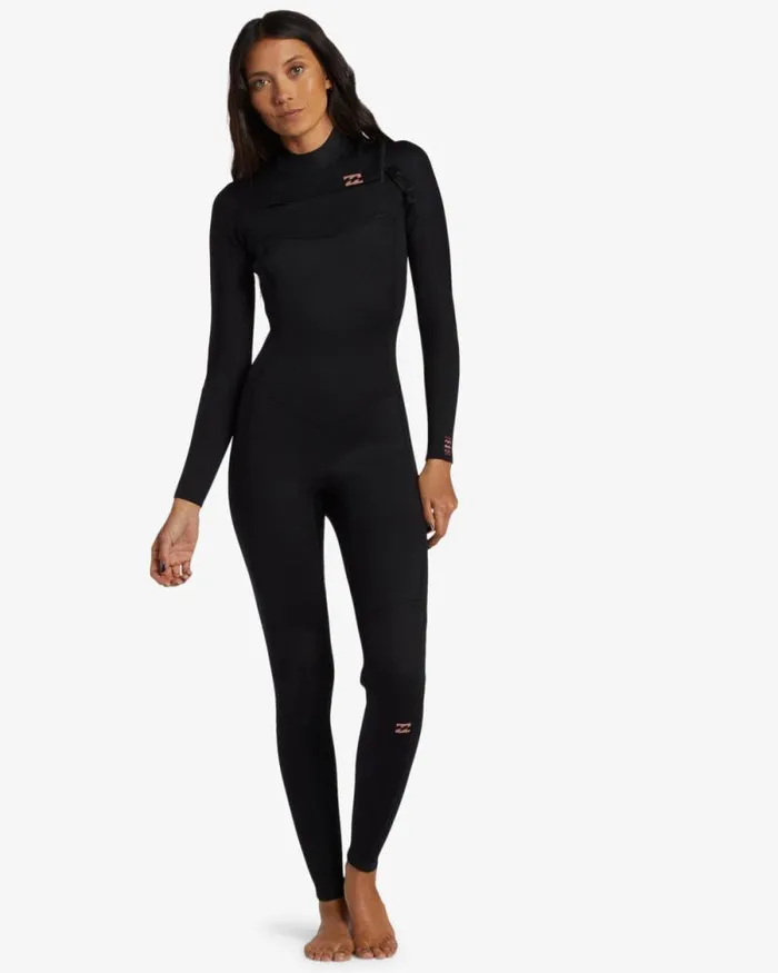 Billabong Fullsuits 32mm Foil Chest Zip Wetsuit Black 8211 Women