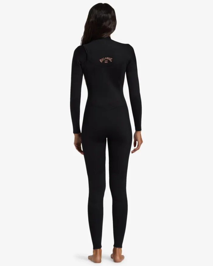 Billabong Fullsuits 32mm Foil Chest Zip Wetsuit Black 8211 Women Billabong Fullsuits 32mm Foil Chest Zip Wetsuit Black 8211 Women