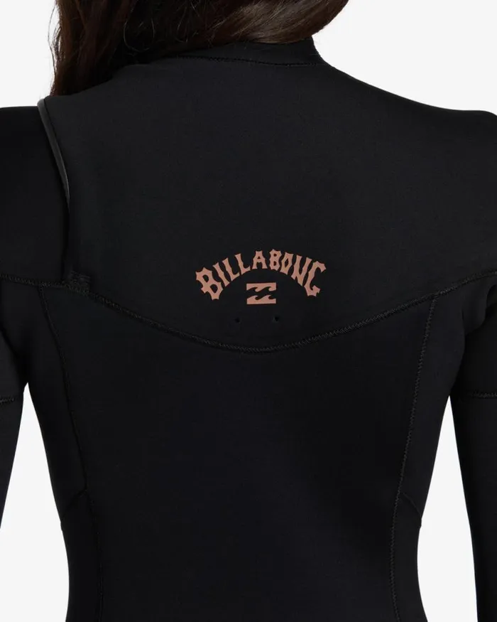 Billabong Fullsuits 32mm Foil Chest Zip Wetsuit Black 8211 Women Billabong Fullsuits 32mm Foil Chest Zip Wetsuit Black 8211 Women