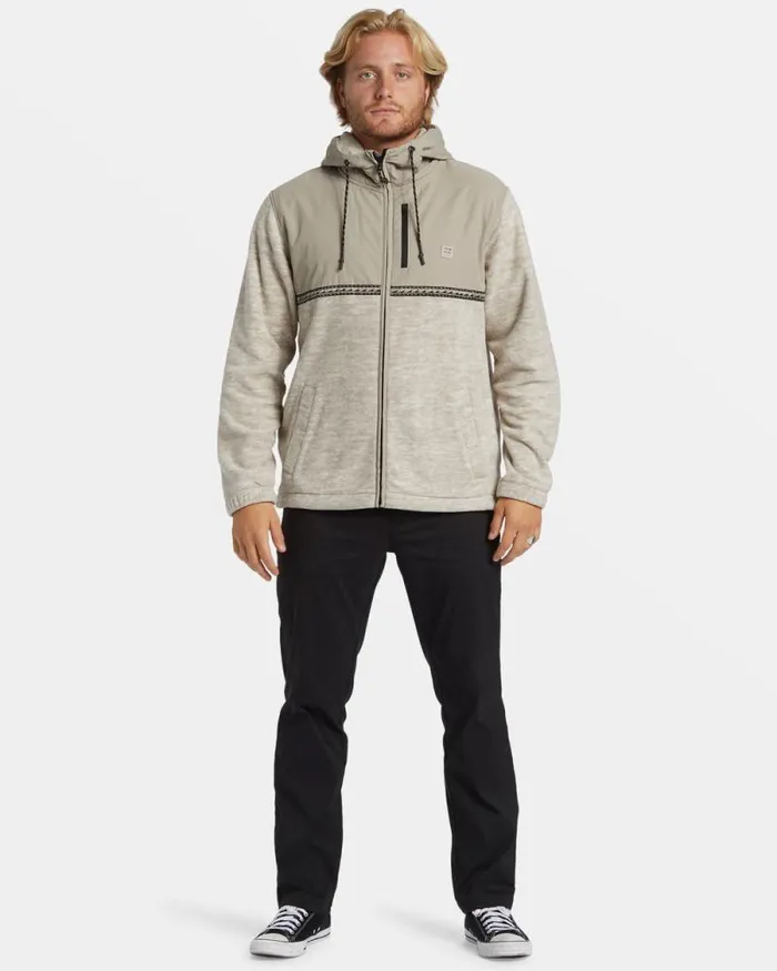 Billabong Hoodies and Fleece Boundary Lite Zip Hoodie Oatmeal Heather 8211 Men Billabong Hoodies and Fleece Boundary Lite Zip Hoodie Oatmeal Heather 8211 Men