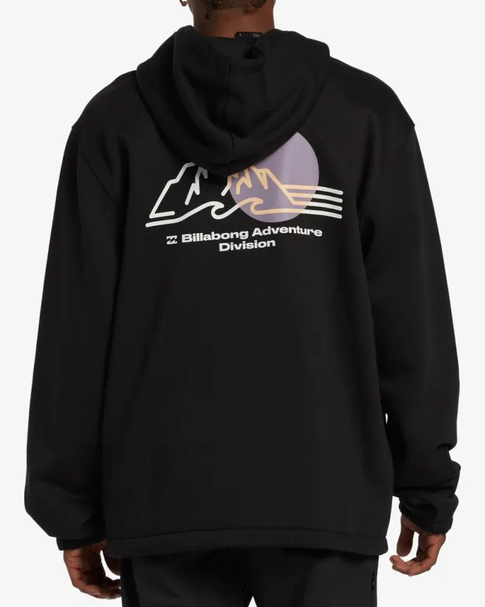Billabong Hoodies and Fleece Compass Pullover Sweatshirt Black 8211 Men