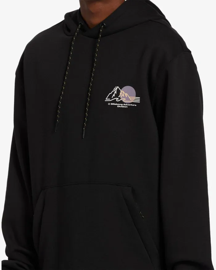 Billabong Hoodies and Fleece Compass Pullover Sweatshirt Black 8211 Men Billabong Hoodies and Fleece Compass Pullover Sweatshirt Black 8211 Men