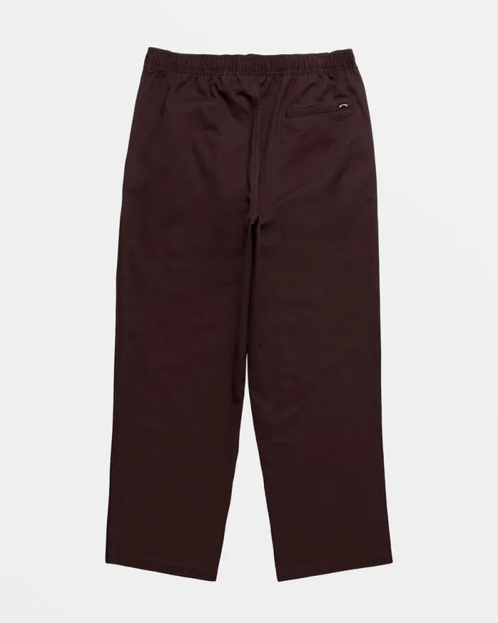 Billabong Jeans and Pants Larry Elastic Waist Pants Plum 8211 Men Billabong Jeans and Pants Larry Elastic Waist Pants Plum 8211 Men