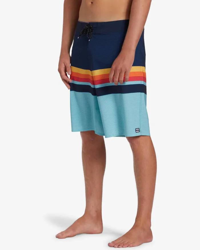 Billabong Long Length 18034 8211 21034 All Day Stripe Pro 20034 Boardshorts Blue 8211 Men Billabong Long Length 18034 8211 21034 All Day Stripe Pro 20034 Boardshorts Blue 8211 Men
