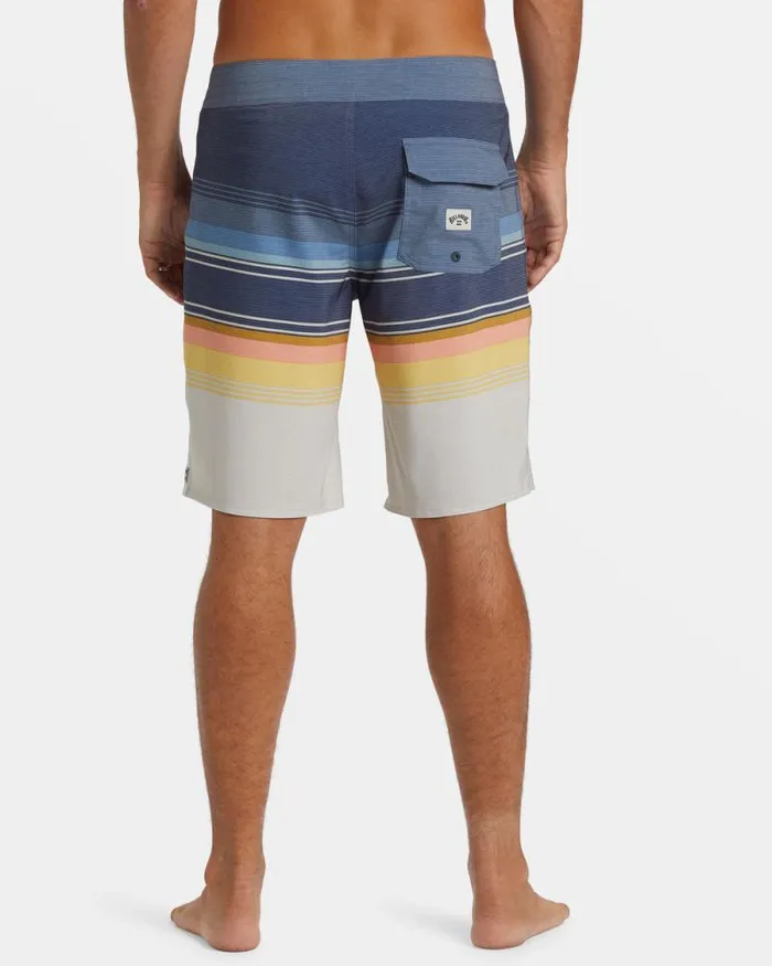 Billabong Long Length 18034 8211 21034 All Day Stripe Pro 20034 Boardshorts Dusty Navy 8211 Men Billabong Long Length 18034 8211 21034 All Day Stripe Pro 20034 Boardshorts Dusty Navy 8211 Men