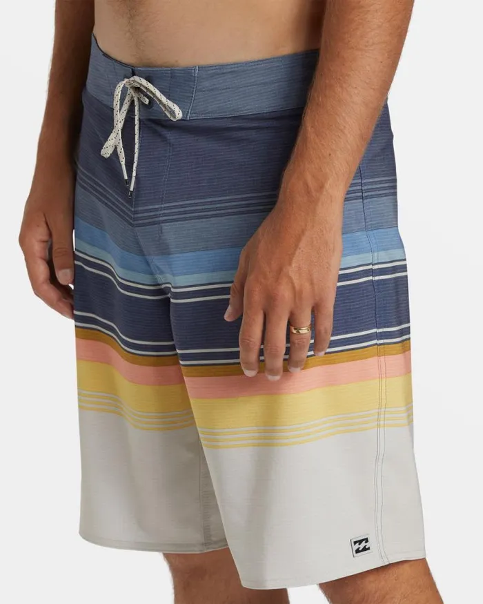 Billabong Long Length 18034 8211 21034 All Day Stripe Pro 20034 Boardshorts Dusty Navy 8211 Men Billabong Long Length 18034 8211 21034 All Day Stripe Pro 20034 Boardshorts Dusty Navy 8211 Men