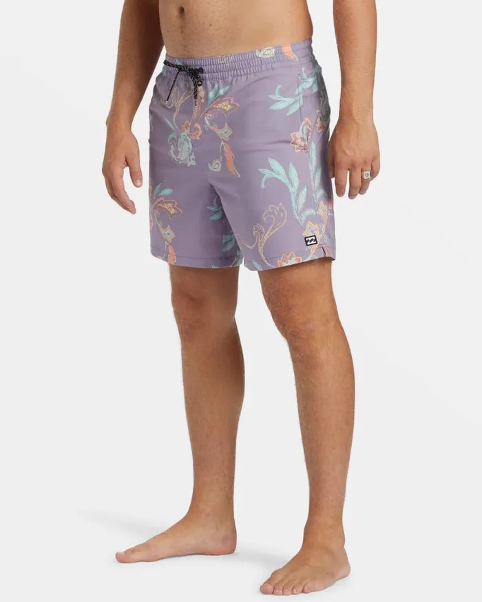 Billabong Short Length 16034 8211 175034 Good Times Layback 16034 Swim Trunks Purple Ash 8211 Men Billabong Short Length 16034 8211 175034 Good Times Layback 16034 Swim Trunks Purple Ash 8211 Men