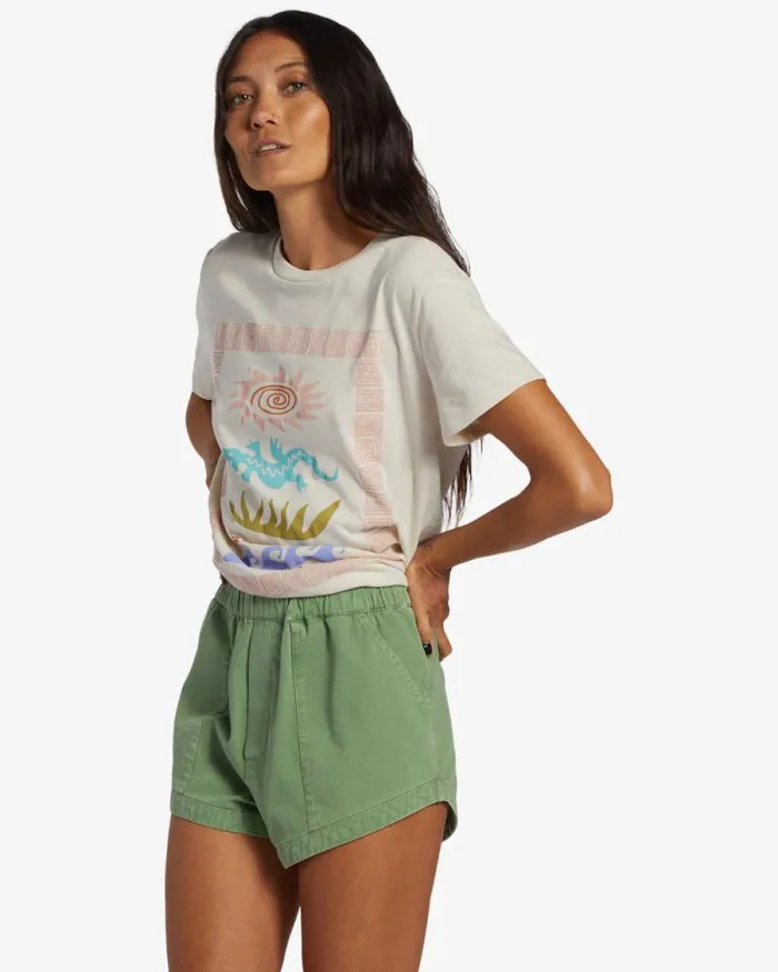 Billabong Shorts ADiv Safari Shorts Cloud Forest 8211 Women Billabong Shorts ADiv Safari Shorts Cloud Forest 8211 Women