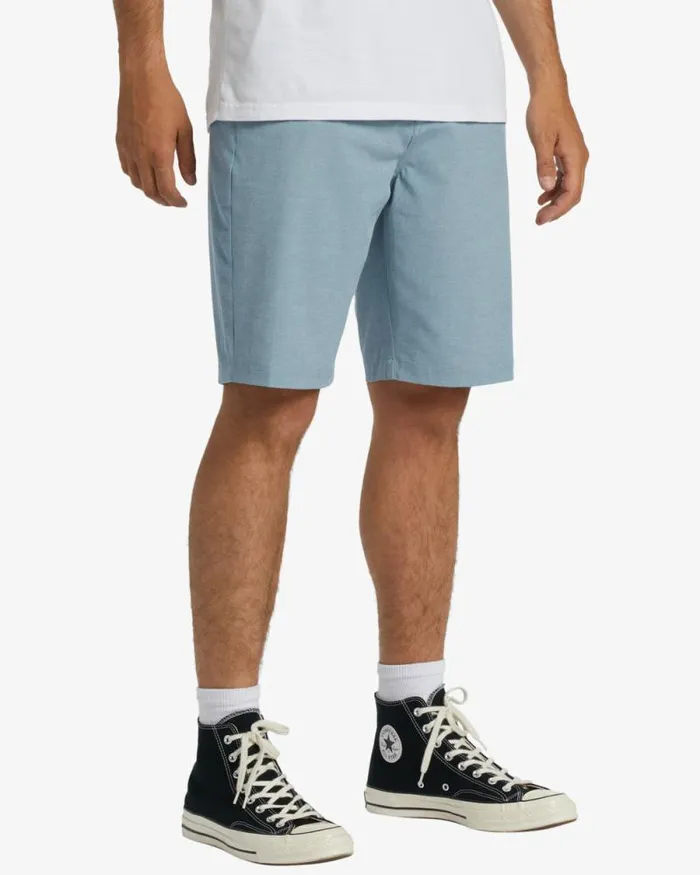 Billabong Shorts Crossfire 21034 Hybrid Submersible Shorts Dusty Blue 8211 Men Billabong Shorts Crossfire 21034 Hybrid Submersible Shorts Dusty Blue 8211 Men