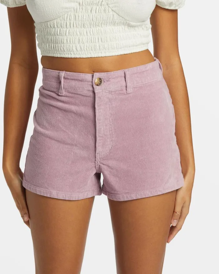 Billabong Shorts Free Fall Corduroy Shorts Lilac Fog 8211 Women Billabong Shorts Free Fall Corduroy Shorts Lilac Fog 8211 Women