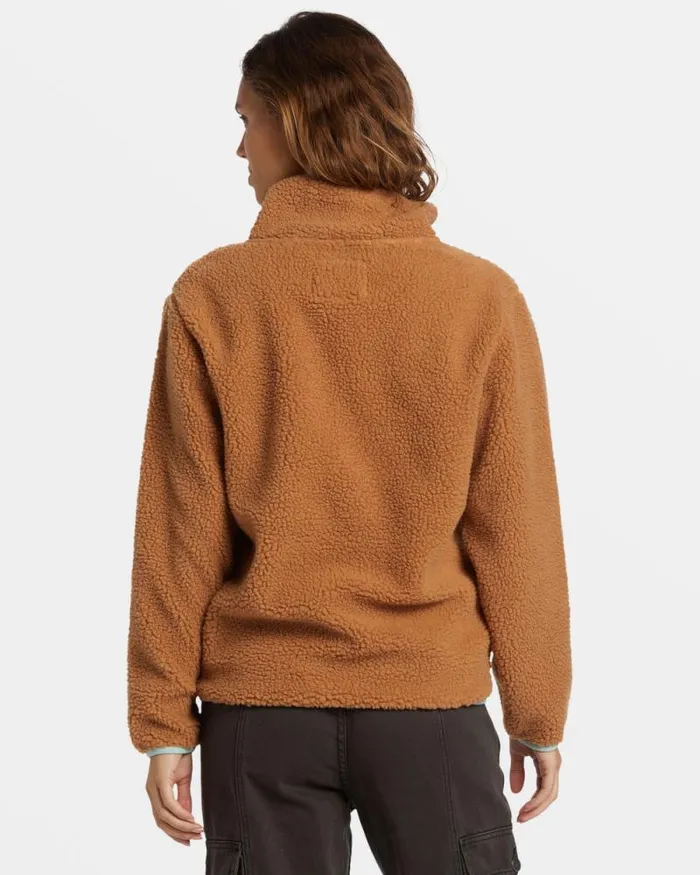 Billabong Sweatshirts and Fleece Horizon HalfZip Fleece Sandalwood 8211 Women Billabong Sweatshirts and Fleece Horizon HalfZip Fleece Sandalwood 8211 Women