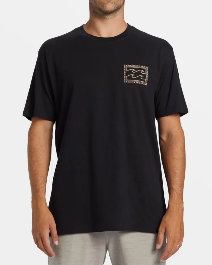 Billabong TShirts Crayon Wave TShirt Black 8211 Men Billabong TShirts Crayon Wave TShirt Black 8211 Men