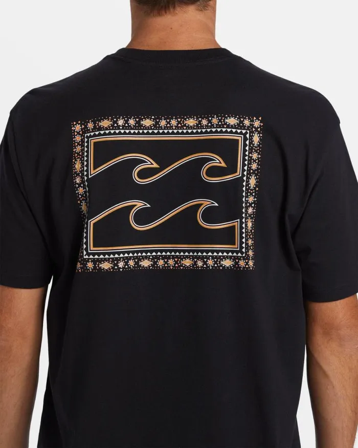 Billabong TShirts Crayon Wave TShirt Black 8211 Men Billabong TShirts Crayon Wave TShirt Black 8211 Men