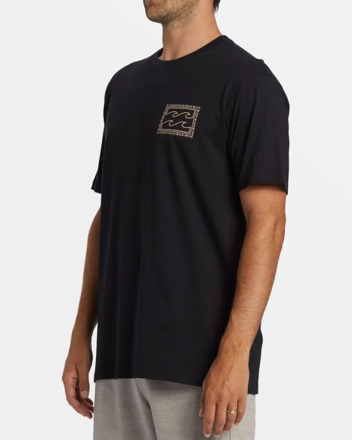 Billabong TShirts Crayon Wave TShirt Black 8211 Men Billabong TShirts Crayon Wave TShirt Black 8211 Men