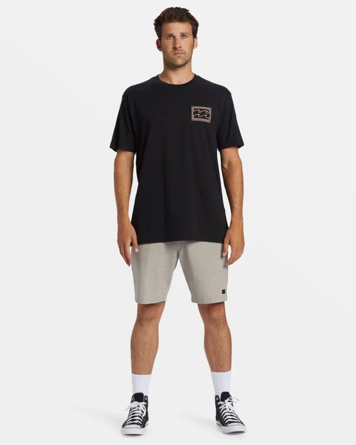 Billabong TShirts Crayon Wave TShirt Black 8211 Men Billabong TShirts Crayon Wave TShirt Black 8211 Men