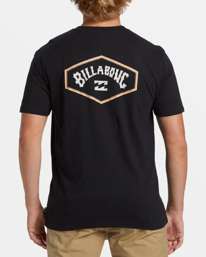 Billabong TShirts Exit Arch TShirt Black 8211 Men
