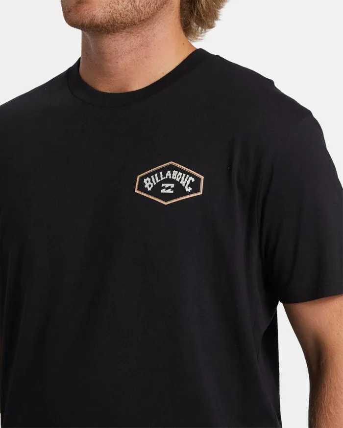 Billabong TShirts Exit Arch TShirt Black 8211 Men Billabong TShirts Exit Arch TShirt Black 8211 Men