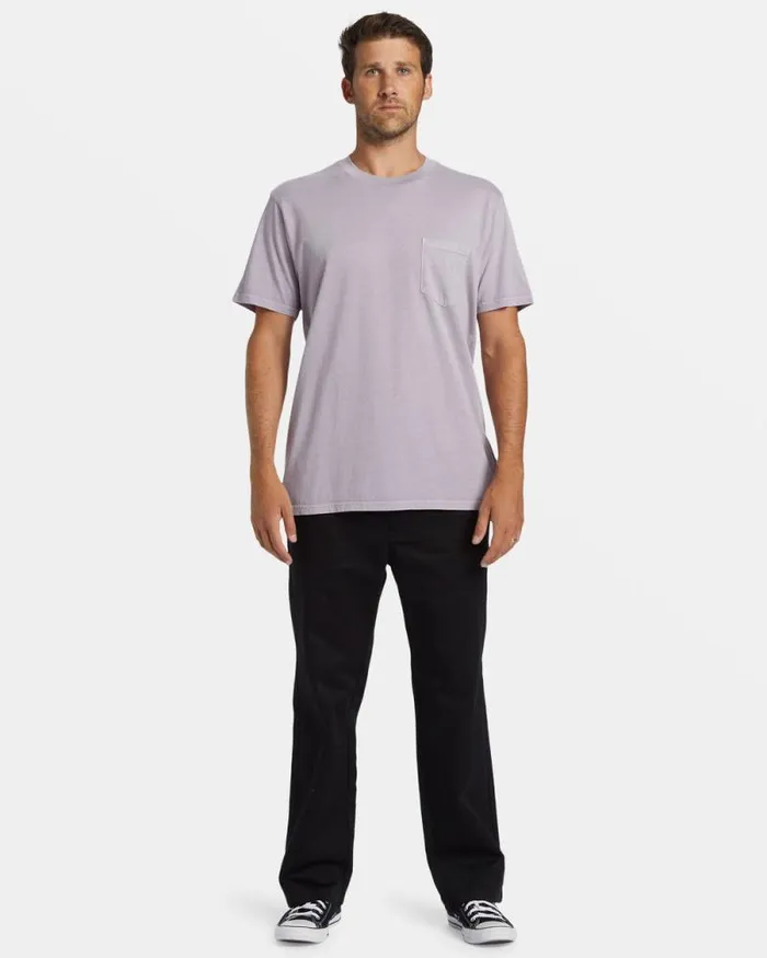 Billabong Wave Washed Essentials Essential TShirt Purple Ash 8211 Men Billabong Wave Washed Essentials Essential TShirt Purple Ash 8211 Men