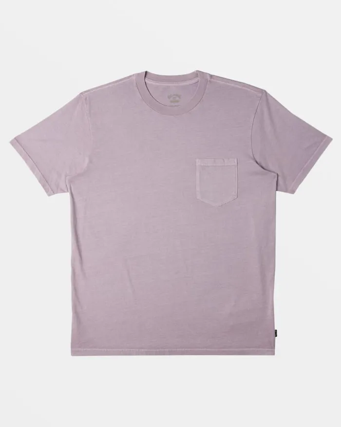 Billabong Wave Washed Essentials Essential TShirt Purple Ash 8211 Men Billabong Wave Washed Essentials Essential TShirt Purple Ash 8211 Men