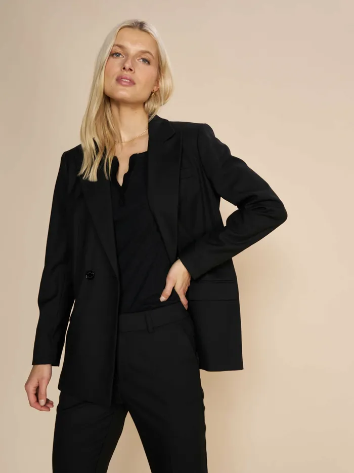 Blazers Women MOS MOSH MMWanda Twiggy Blazer Black Blazers Women MOS MOSH MMWanda Twiggy Blazer Black