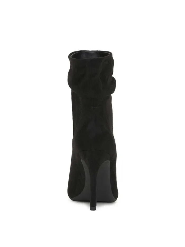 Boots and Booties Shoes Jessica Simpson Hartzell Slouch Bootie In Black Suede