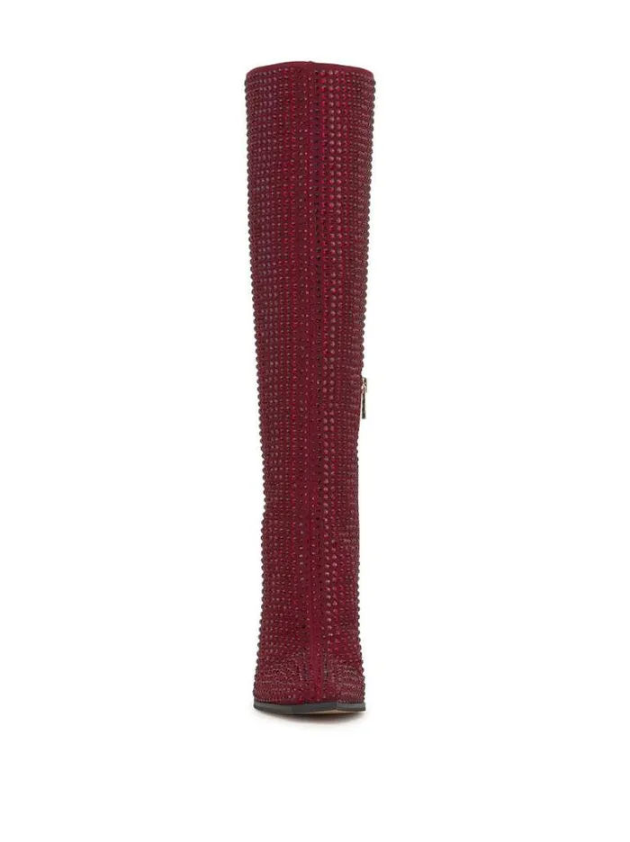 Boots and Booties Shoes Jessica Simpson Lovelly Embellished Boot In Malbec