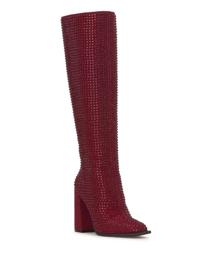 Boots and Booties Shoes Jessica Simpson Lovelly Embellished Boot In Malbec