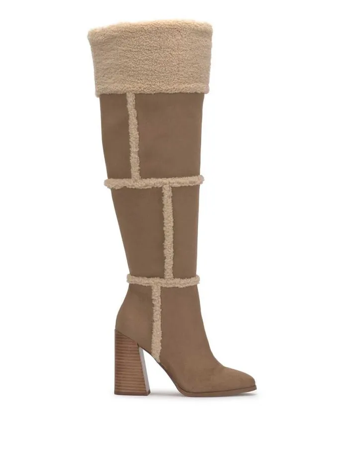 Boots and Booties Shoes Jessica Simpson Rustina Over The Knee Boot In Sandstone