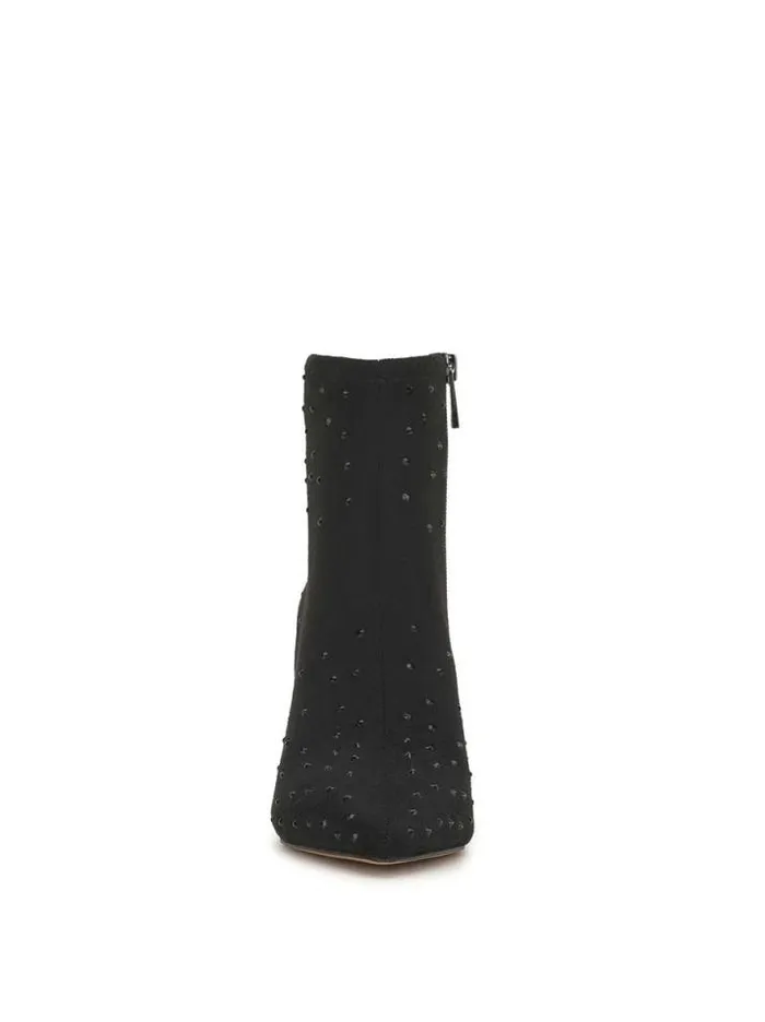 Boots and Booties Shoes Jessica Simpson Semaja Pointed Toe Bootie In Embellished Black