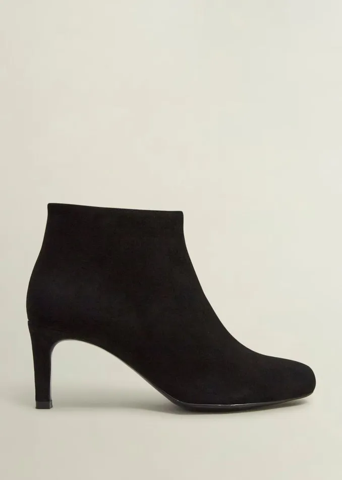 Boots Women HOBBS Lizzie Suede Ankle Boots Black